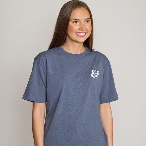 Peter Millar Ampersand T-Shirt - Navy