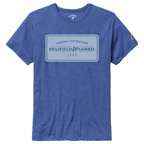 "General Contractors" T-shirt - Heather Bay Blue