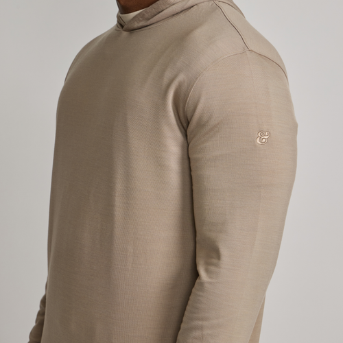 PM Crown Crafted Excursionist Hoodie - Biscotti