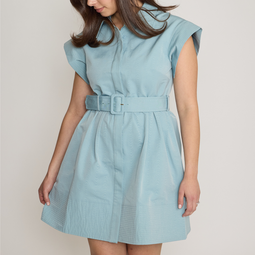 Tuckernuck Slate Blue Chole Dress