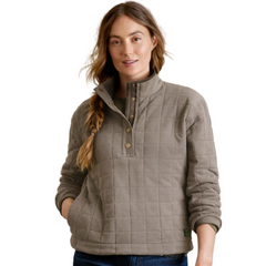 Orvis Women's Battenkill Quilted 1/2 Snap