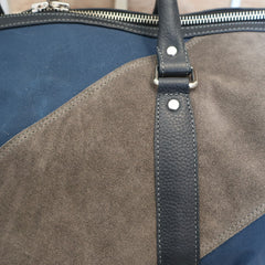 Wadsworth Canvas and Suede Duffle Bag