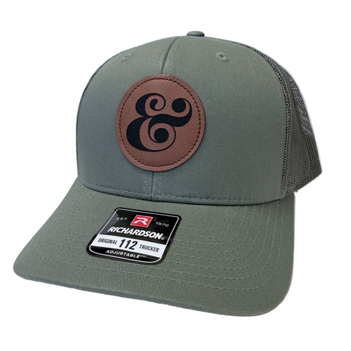 Richardson 112 Trucker Hat - Solid Loden