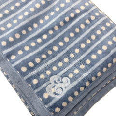 Chappy Wrap -Beach Pebble Cornflower Blanket