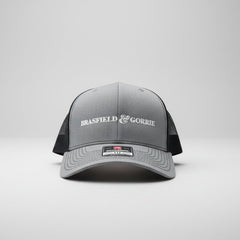 Richardson 112 Trucker Hat Split Color - Heather Gray/Navy