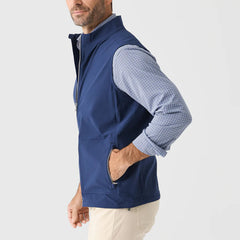 PM Crown Crafted Contour Vest - Navy