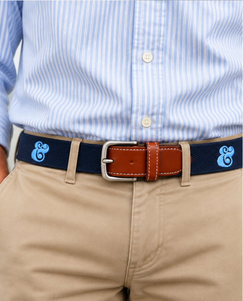 Custom Ampersand Belt
