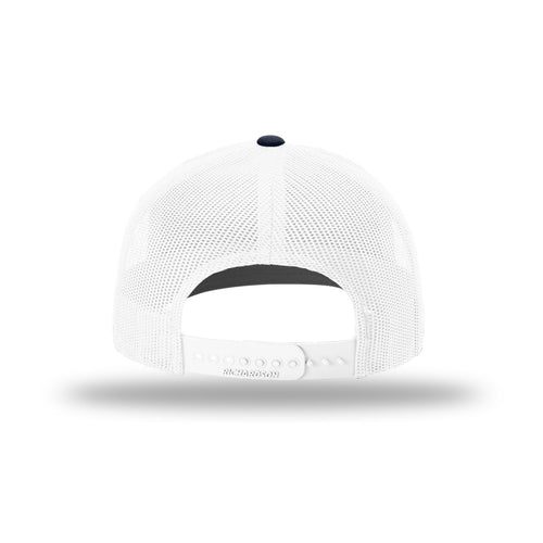 Richardson 112 Hat Tri-Color - Blue/White/Navy