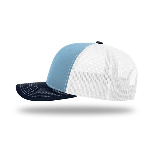 Richardson 112 Hat Tri-Color - Blue/White/Navy