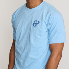 Peter Millar Ampersand T-Shirt - Cottage Blue