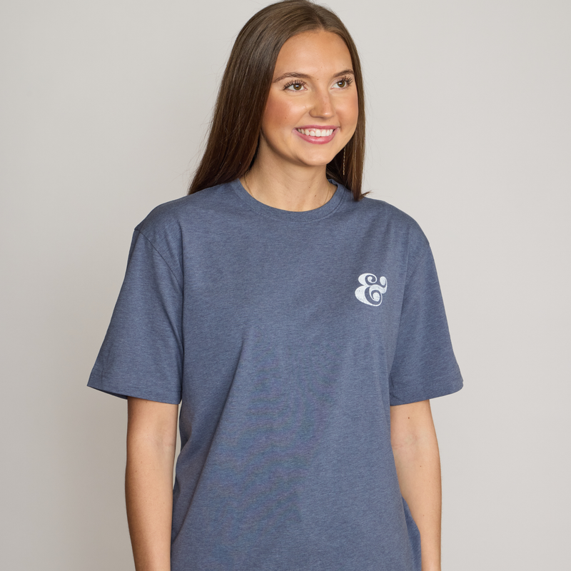 Peter Millar Ampersand T-Shirt - Navy
