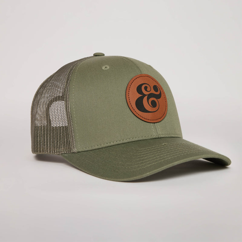 Richardson 112 Trucker Hat - Solid Loden