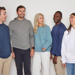 Red Jacket Pipeline Crew Neck Sweatshirt - Navy