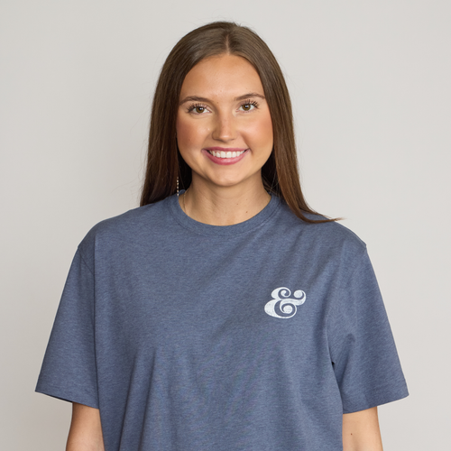 Peter Millar Ampersand T-Shirt - Navy
