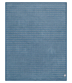 Chappy Wrap -Beach Pebble Cornflower Blanket
