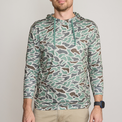 Burlebo Performance Hoodie - Retro Duck Camo