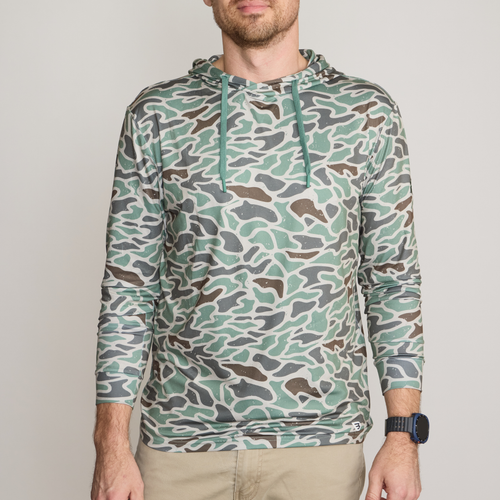 Burlebo Performance Hoodie - Retro Duck Camo