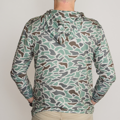 Burlebo Performance Hoodie - Retro Duck Camo