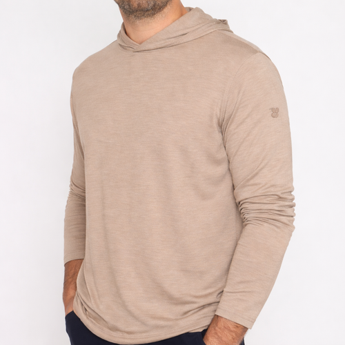 PM Crown Crafted Excursionist Hoodie - Biscotti