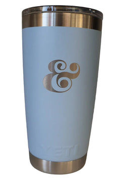 YETI Rambler 20oz Tumbler - Big Sky Blue