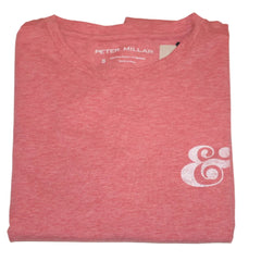 Peter Millar Ampersand T-Shirt - Cape Red