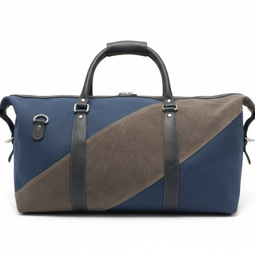 Wadsworth Canvas and Suede Duffle Bag