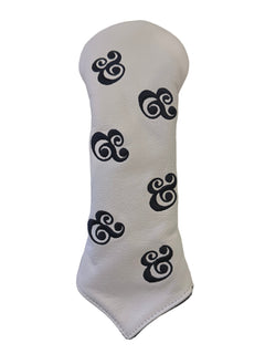 Dancing Head Cover - Fairway- White & Navy