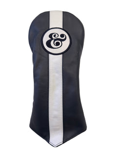 Racer Head Cover - Driver - Navy & White
