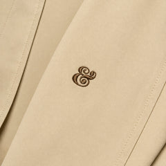 Tuckernuck Khaki Drew Short Trench Coat