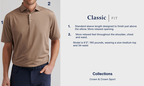 Peter Millar Hales Performance Jersey Polo