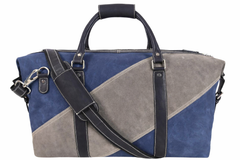 Wadsworth Canvas and Suede Duffle Bag